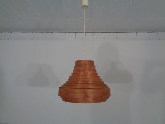 Wooden Lamella Ceiling Lamp by Hans-Agne Jakobsson for Hans-Agne Jakobsson AB Markaryd, 1960s-RDW-716231