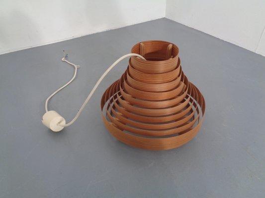 Wooden Lamella Ceiling Lamp by Hans-Agne Jakobsson for Hans-Agne Jakobsson AB Markaryd, 1960s-RDW-716231