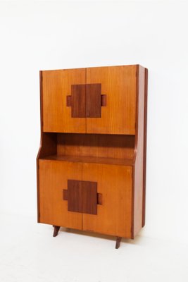 Wooden Living Room Cabinet attributed to Gio Ponti, 1950s-RCE-1421474