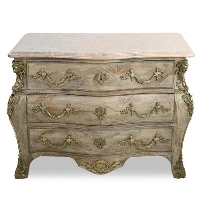 Wooden Louis XV Style Dresser-NQ-1783775