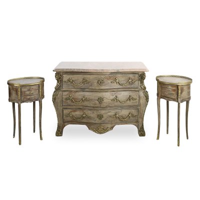 Wooden Louis XV Style Dresser-NQ-1783775