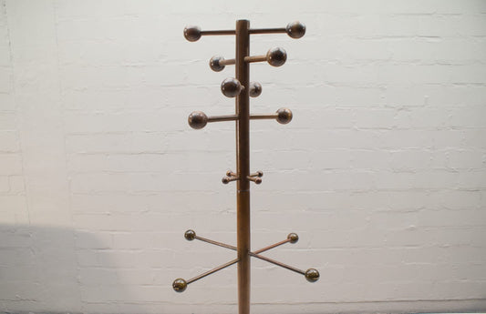 Wooden Mid-Century Sputnik Coat Stand, 1960s