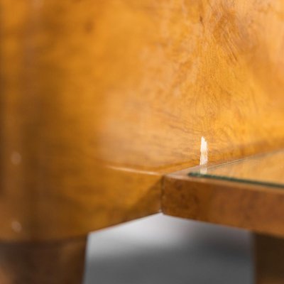 Wooden Mirror with Chests of Drawers, 1940s-ZLY-1089729