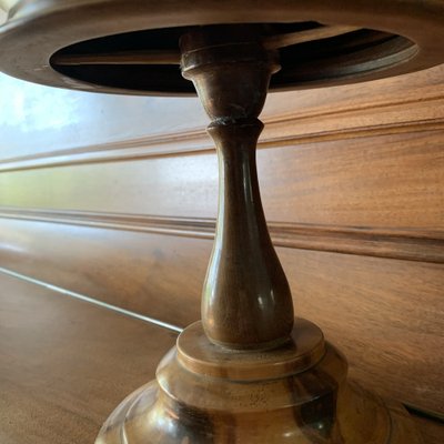 Wooden Mushroom Lamp, 1930s-VBM-1408342