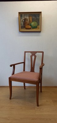 Wooden Office Chair, 1930s-ZEF-1788960