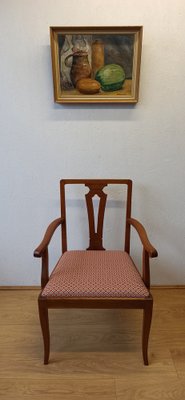 Wooden Office Chair, 1930s-ZEF-1788960