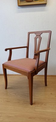 Wooden Office Chair, 1930s-ZEF-1788960