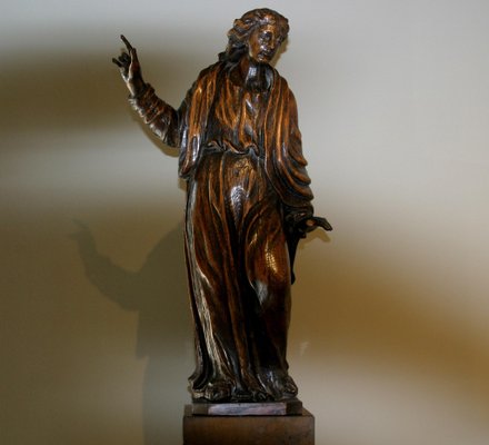 Wooden Saint, 1750s-TEP-1234682