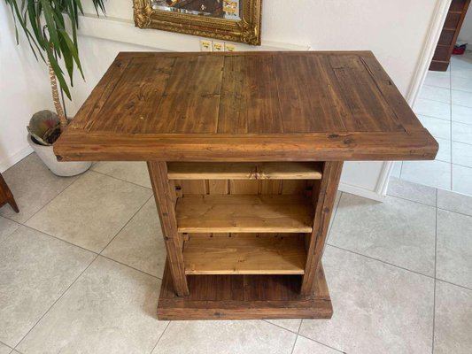 Wooden Sales Table in Pine-PXE-2024409