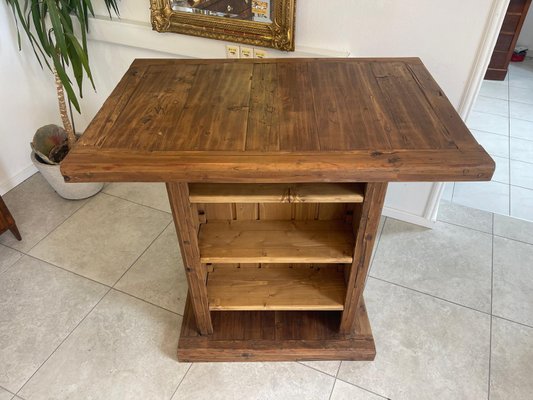 Wooden Sales Table in Pine-PXE-2024409