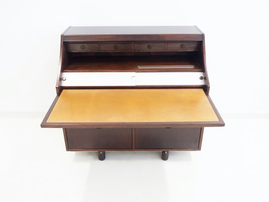 Wooden Secretaire by Gianfranco Frattini for Bernini, 1960s-ZYF-1398939