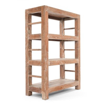 Wooden Shelf with 4 Levels-NQ-624962