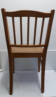 Wooden Side Chair, 1960s-HOI-585359