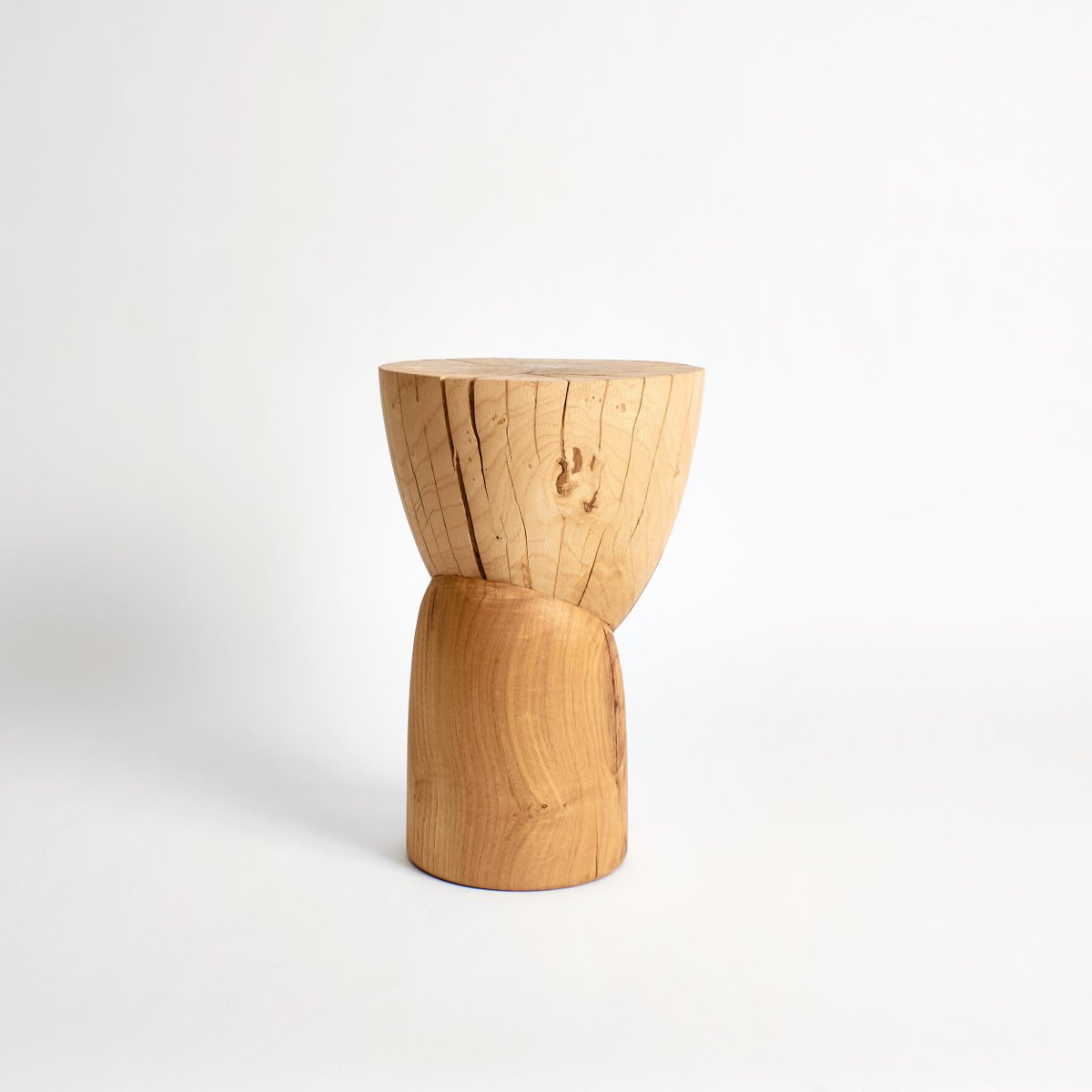 Wooden Side Table in Natural by Project 213a