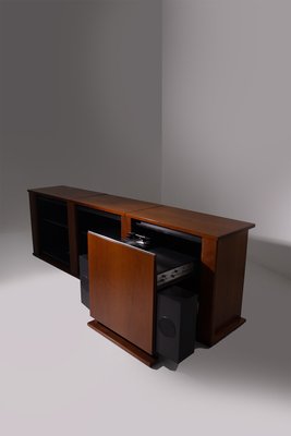 Wooden Sideboard with Built-in Turntable, 1970-RCE-2022729