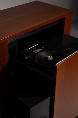 Wooden Sideboard with Built-in Turntable, 1970-RCE-2022729