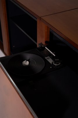 Wooden Sideboard with Built-in Turntable, 1970-RCE-2022729