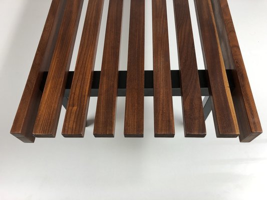 Wooden Slatted Bench from the Wiener Werkstätten, 1960s-FFL-2031358