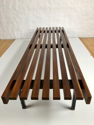 Wooden Slatted Bench from the Wiener Werkstätten, 1960s-FFL-2031358