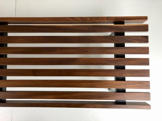 Wooden Slatted Bench from the Wiener Werkstätten, 1960s-FFL-2031358