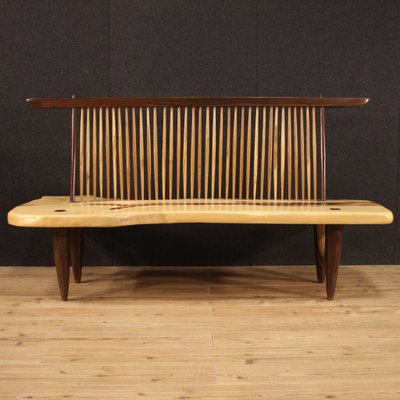 Wooden Sofa in the style of George Nakashima, 1980s-RP-2021104