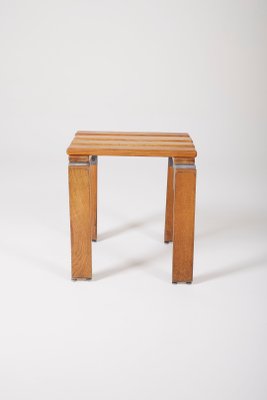 Wooden Stool by Georges Candilis-QAC-2034708