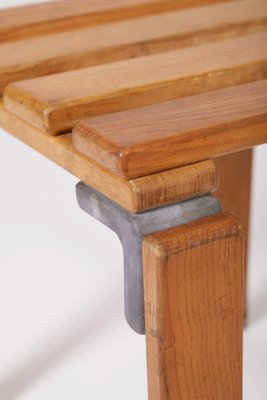 Wooden Stool by Georges Candilis-QAC-2034708