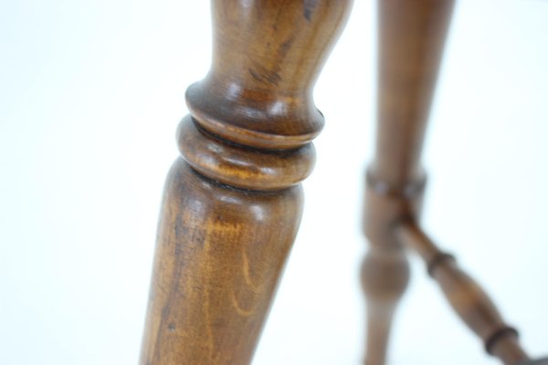 Wooden Stool, Czechoslovakia, 1940s-TZ-1423404