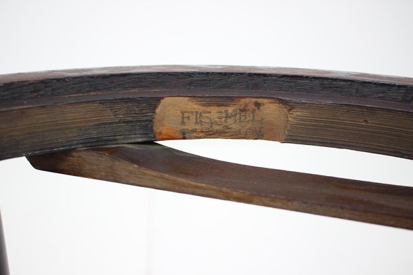 Wooden Stool from Fischel, 1910s-TZ-985670