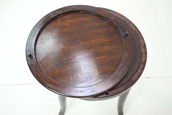 Wooden Stool from Fischel, 1910s-TZ-985670