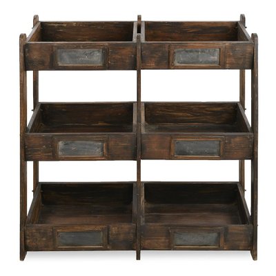 Wooden Storage Shelves-NQ-1782969