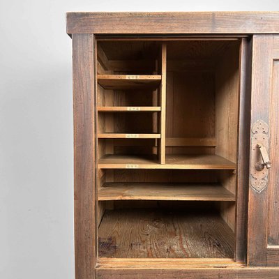 Wooden Store Cabinet, Japan, 1920s-DWL-1787515