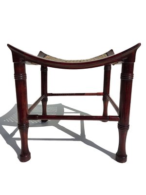 Wooden Thebes Stool from Liberty & Co, 1890s-KGD-903379