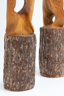 Wooden Totems, Set of 2-OO-827190