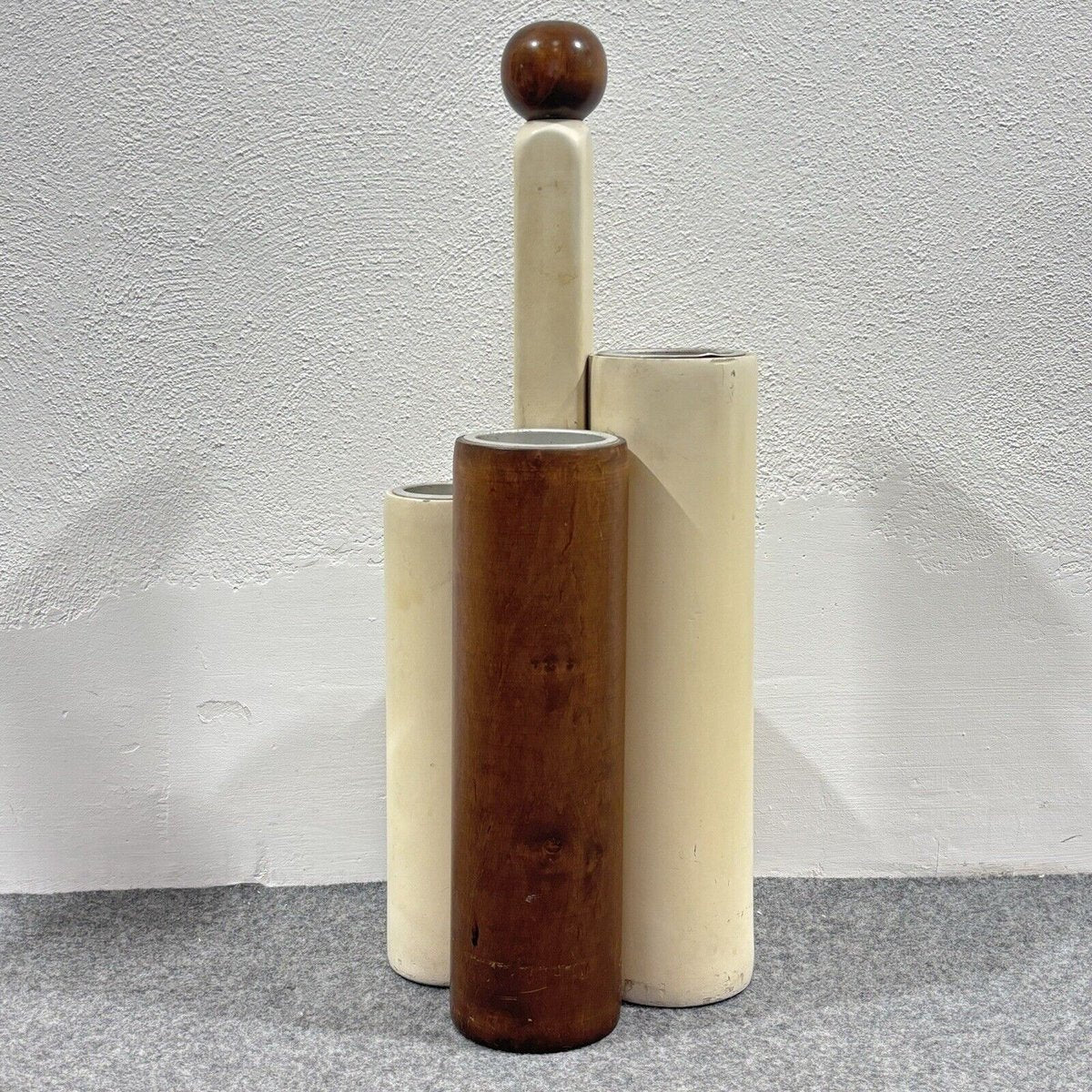 Wooden Umbrella Stand, 1970s