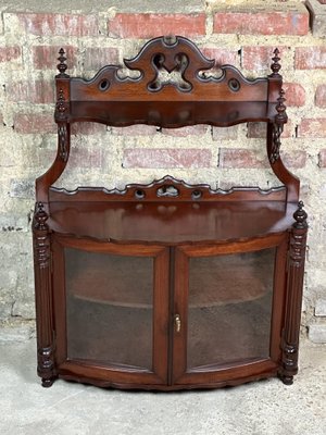 Wooden Vitrine Shelf, 1890s-RWZ-1419561