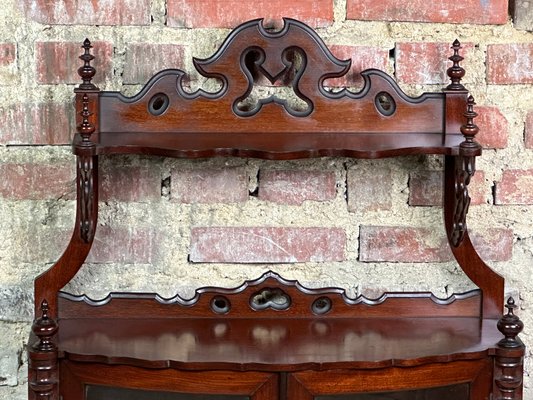 Wooden Vitrine Shelf, 1890s-RWZ-1419561