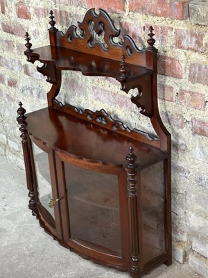 Wooden Vitrine Shelf, 1890s-RWZ-1419561