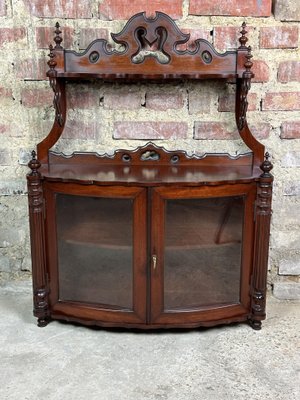 Wooden Vitrine Shelf, 1890s-RWZ-1419561