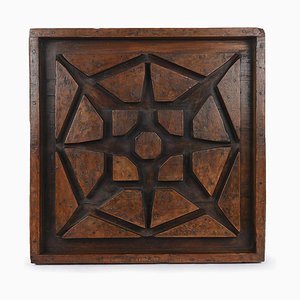 Wooden Wall Printing Plate, 1950s-NQ-664321