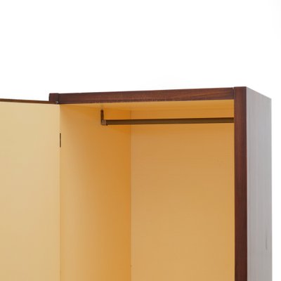 Wooden Wardrobe with Drawers, 1960s-EZ-1776719