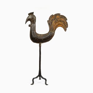 Wooden Weathervane on Iron Stand, 1940s-NQ-736447