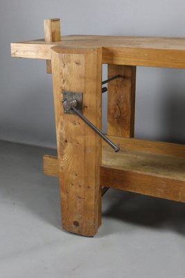 Wooden Workbench on Castors-WSV-1820906