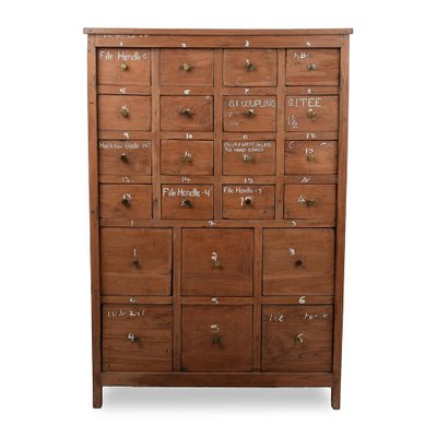 Wooden Workshop Chest of 22 Drawers, 1800s-NQ-1749260