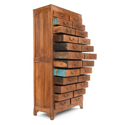 Wooden Workshop Furniture with 24 Drawers-NQ-625099