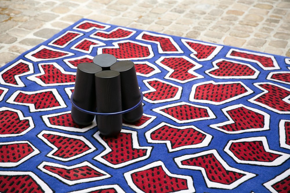 Wool France Rug by Natalie De Pasquier