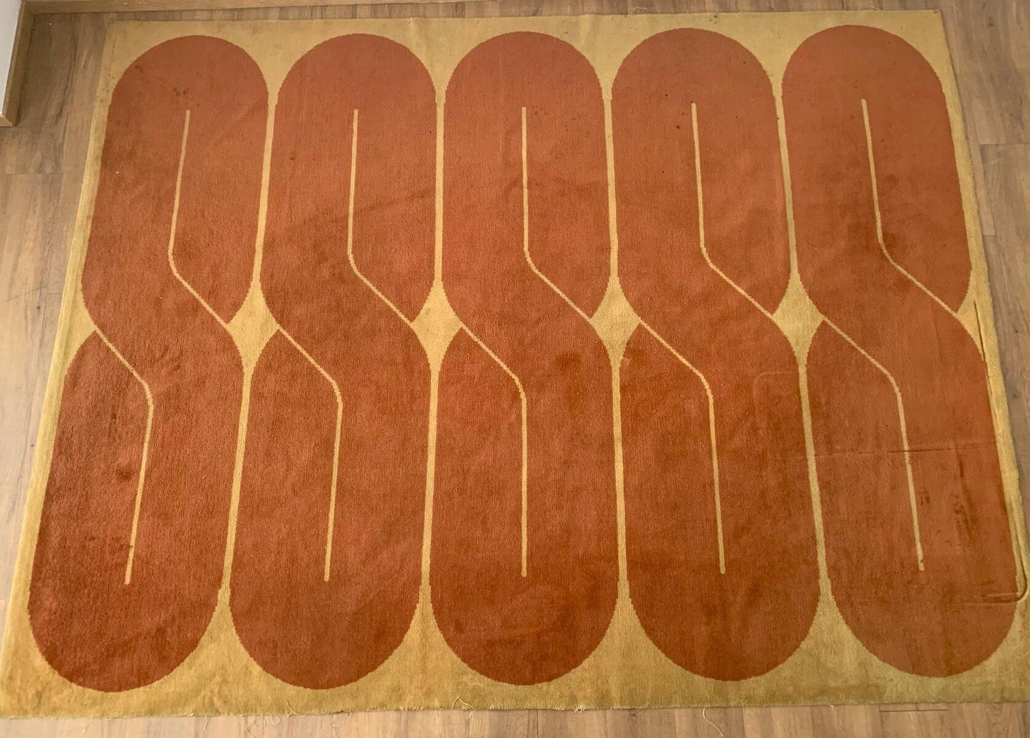 Wool Rug, Belgium, 1970s