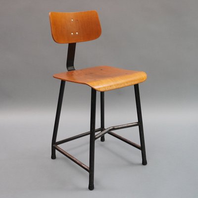 Work Chairs from University of Frankfurt, 1960s, Set of 4-RST-1320575