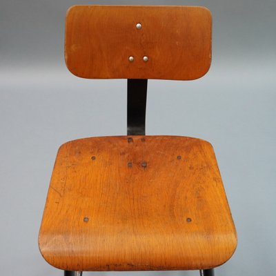 Work Chairs from University of Frankfurt, 1960s, Set of 4-RST-1320575