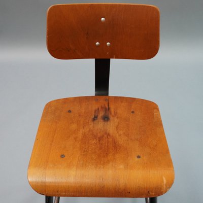 Work Chairs from University of Frankfurt, 1960s, Set of 4-RST-1320575